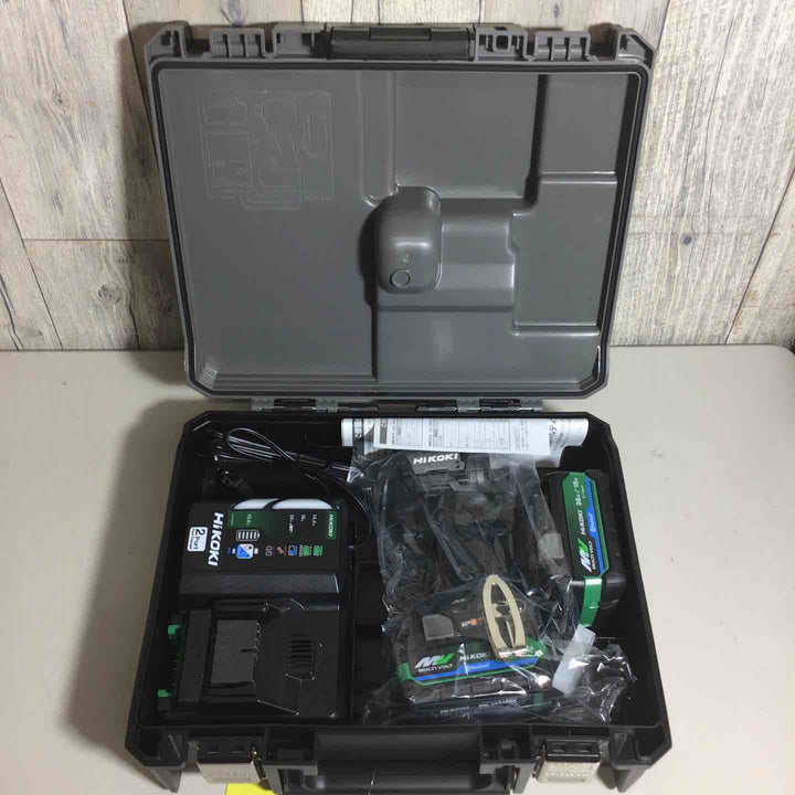 【未使用品】 ハイコーキ HIKOKI 日立 コードレス インパクトドライバ ストロングブラック WH36DD(2XHBSZ) フルセット インパクト ブラック 黒 純正 純正品 充電式 【戸田店】