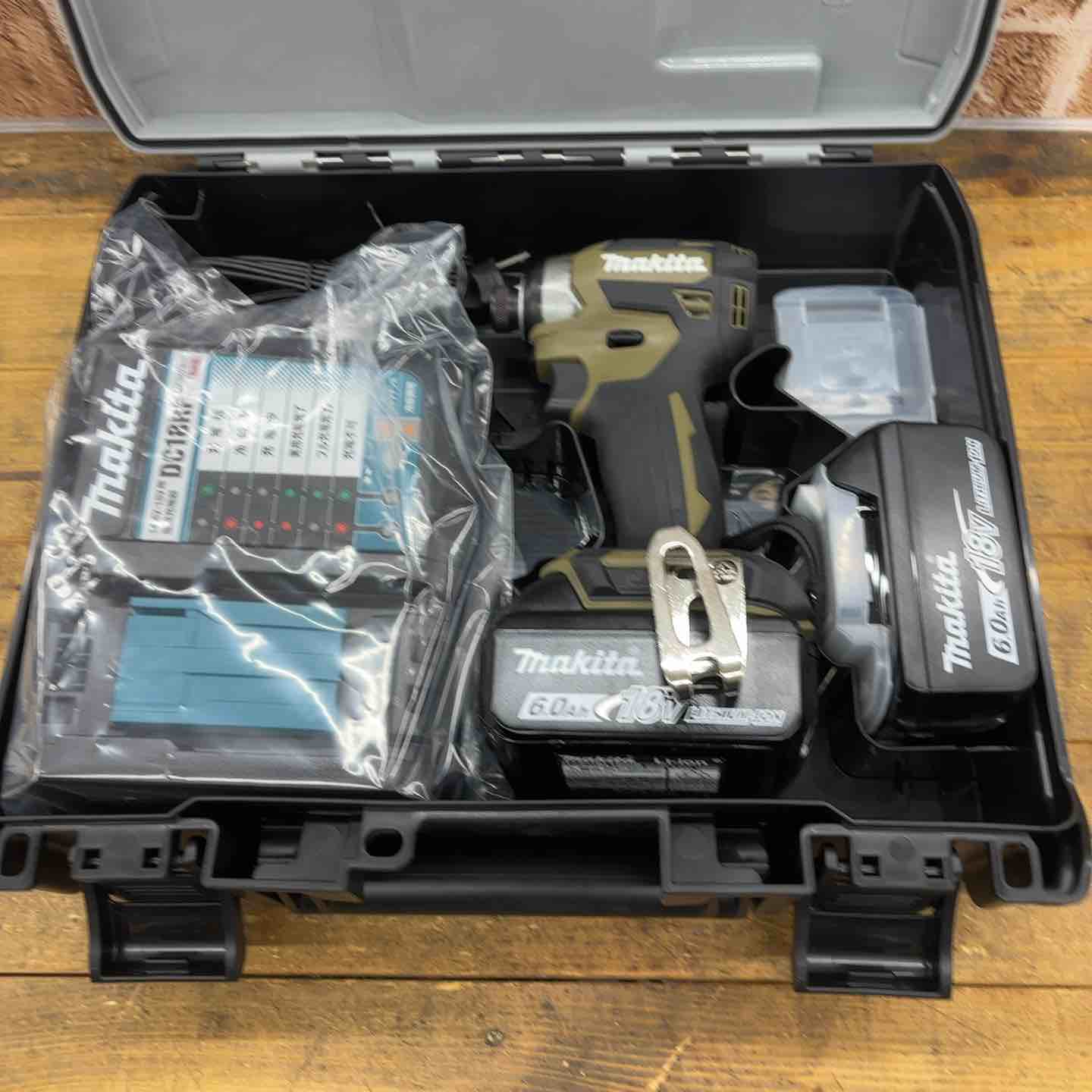 中古美品】マキタ(makita) コードレスインパクトドライバー TD173DRGXO