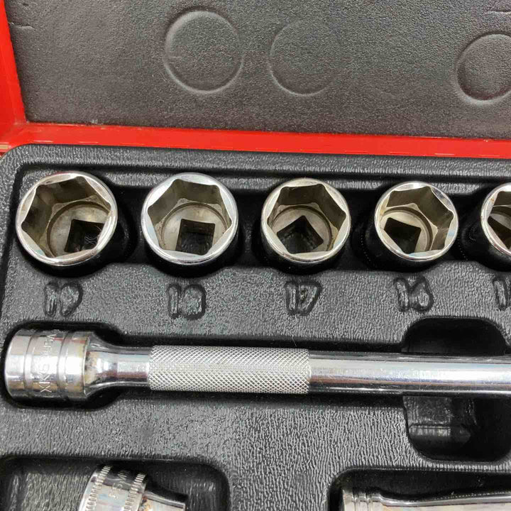▼Snap-on 3/8ラチェットソケットセット ユニバーサルソケット1つ欠品【柏店】