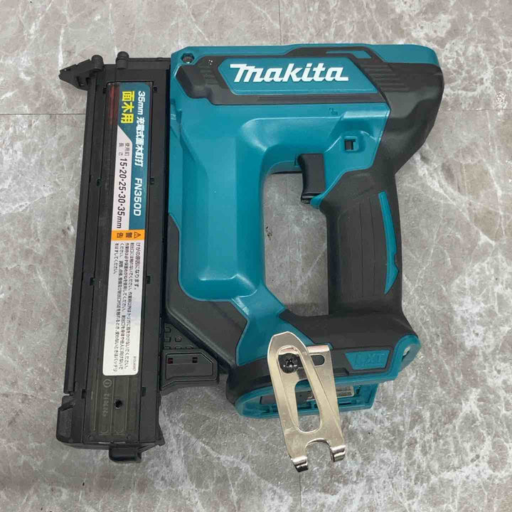 【中古品/美品】マキタ(makita) 充電式 18V 35mm 面木釘打ち機 FN350DZ 本体のみ フィニッシュネイラ【八潮店】