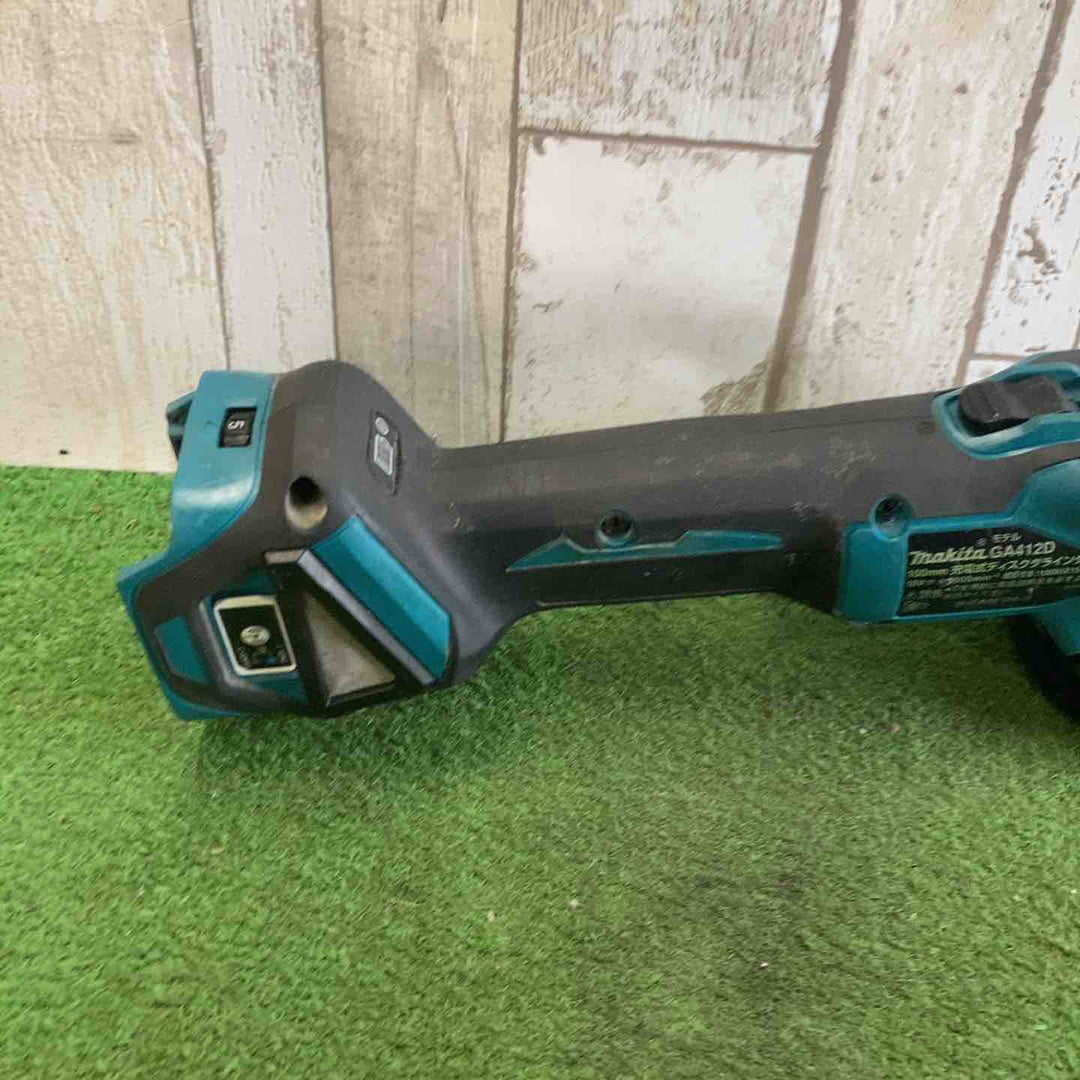 ★マキタ(makita) 100mmコードレスディスクグラインダ GA412DZ【町田店】