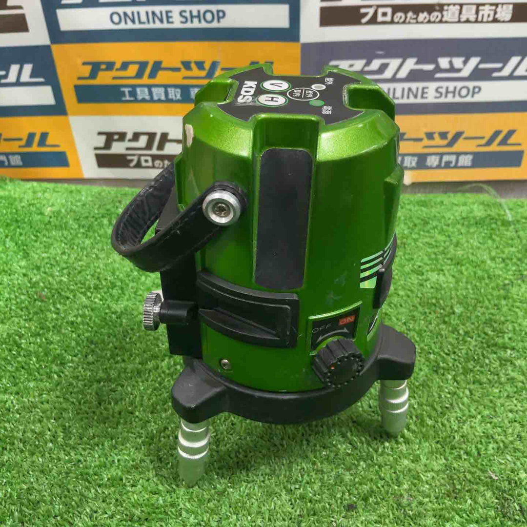 ◇KDS リアルグリーン レーザー墨出し器 縦・横  ATL-25RG【草加店】