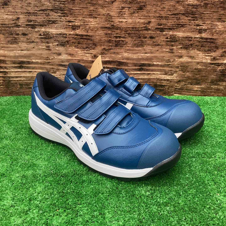 ◇[アシックス]安全靴 作業靴 ウィンジョブ MAKOBLUE/WHITE CP311　1273A110-400　28.0cm【川越店】