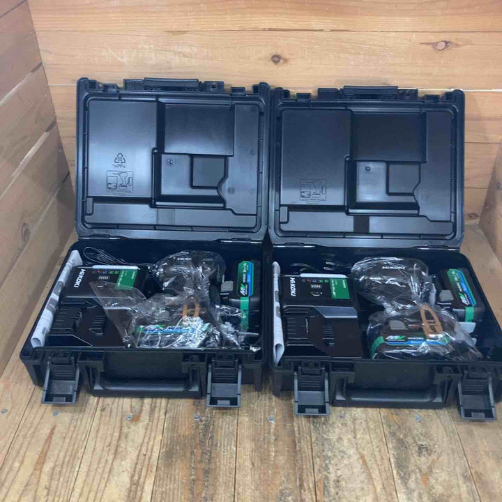【特価】ハイコーキ(HIKOKI ※旧:日立工機) コードレスインパクトドライバー WH36DC(2XPSZ)(B) 2台セット WH36DC(2XPBSZ)【所沢店】