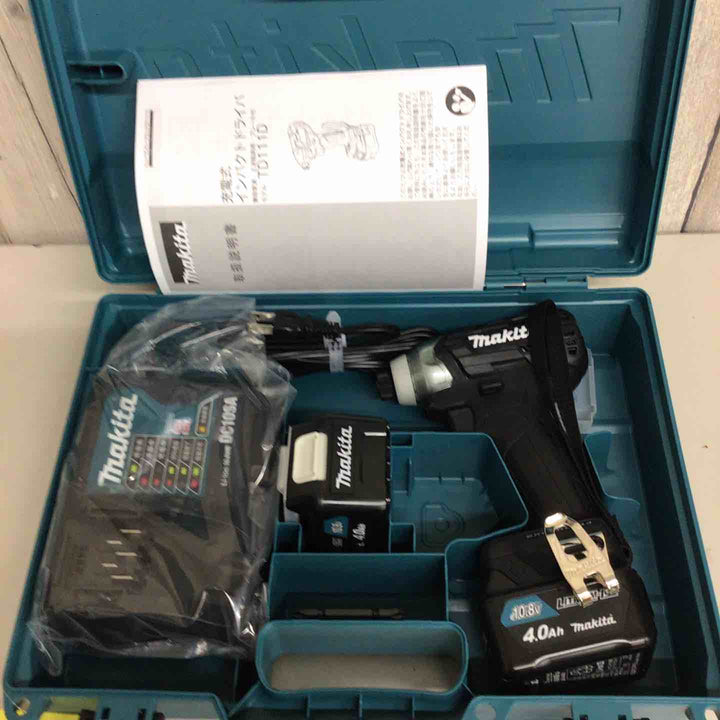 ★マキタ(makita) コードレスインパクトドライバー TD111DSMXB【戸田店】