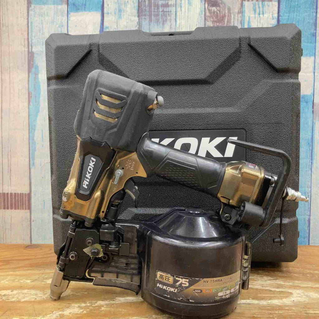 HiKOKI NV75HR2 釘打ち機【野田愛宕店】【店頭取引限定】【中古
