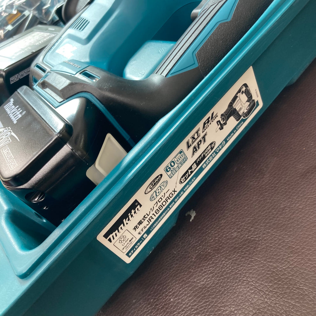 【未使用品(店頭展示品)】マキタ(makita) コードレスレシプロソー JR188DRGX 18V【東大和店】