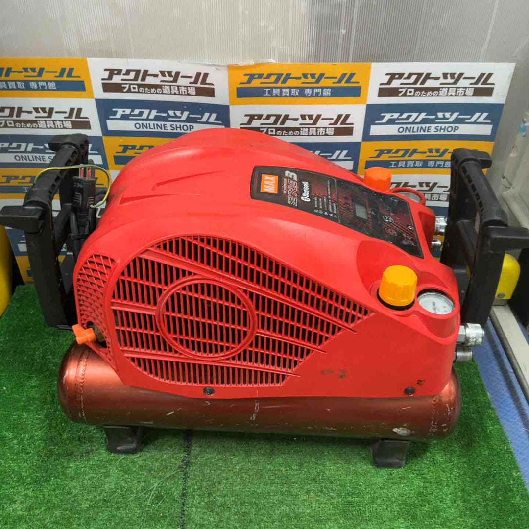 ★マックス(MAX) エアコンプレッサー AK-HH1270E3_レッド【草加店】