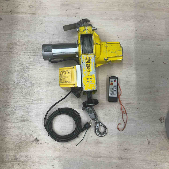 トーヨーコーケン(TKK) 無線式ベビーホイスト 100kg 50m BH-N950R ウインチ【川越店】