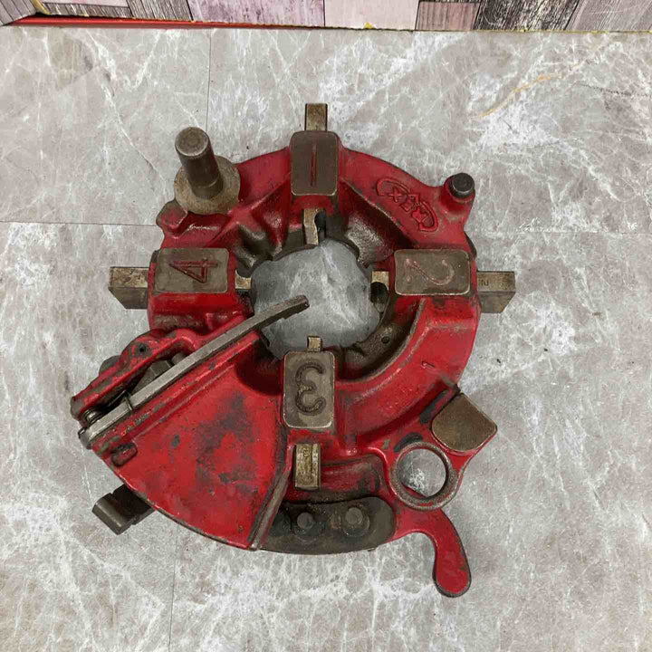 REX 自動切上ダイヘッド(チェーザ付) 1"-2"【八潮店】