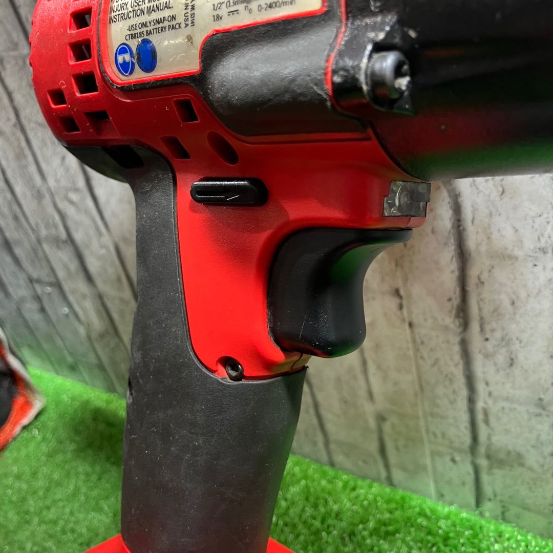 ◇スナップオン(Snap-on) 1/2Sq コードレスインパクトレンチ レッド CTJ8815A【川口店】