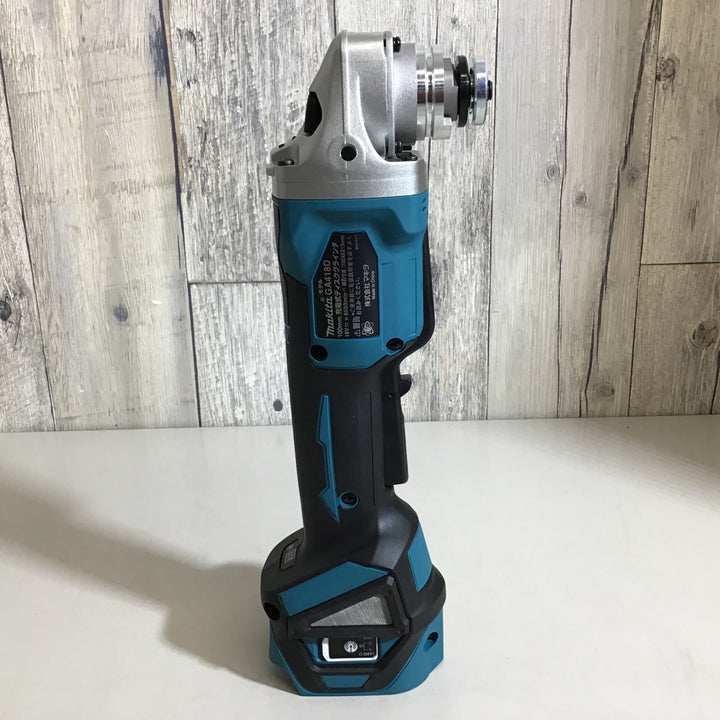 【未使用品】★マキタ makita 100mm 18V コードレスディスクグラインダ GA418DZ 本体のみ【戸田店】