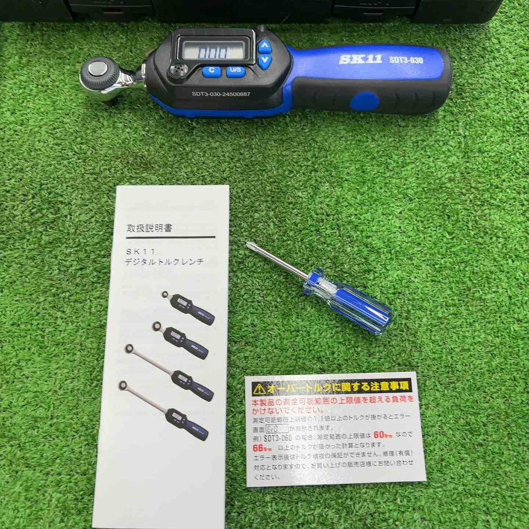 SK11 藤原産業 デジタルトルクレンチ SDT3-030【桶川店】