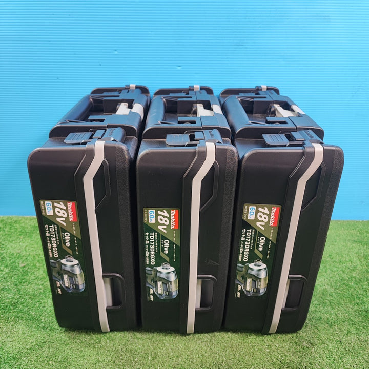 マキタ(makita) 充電式インパクトドライバ TD173DRGXO オリーブ色3台セット【岩槻店】