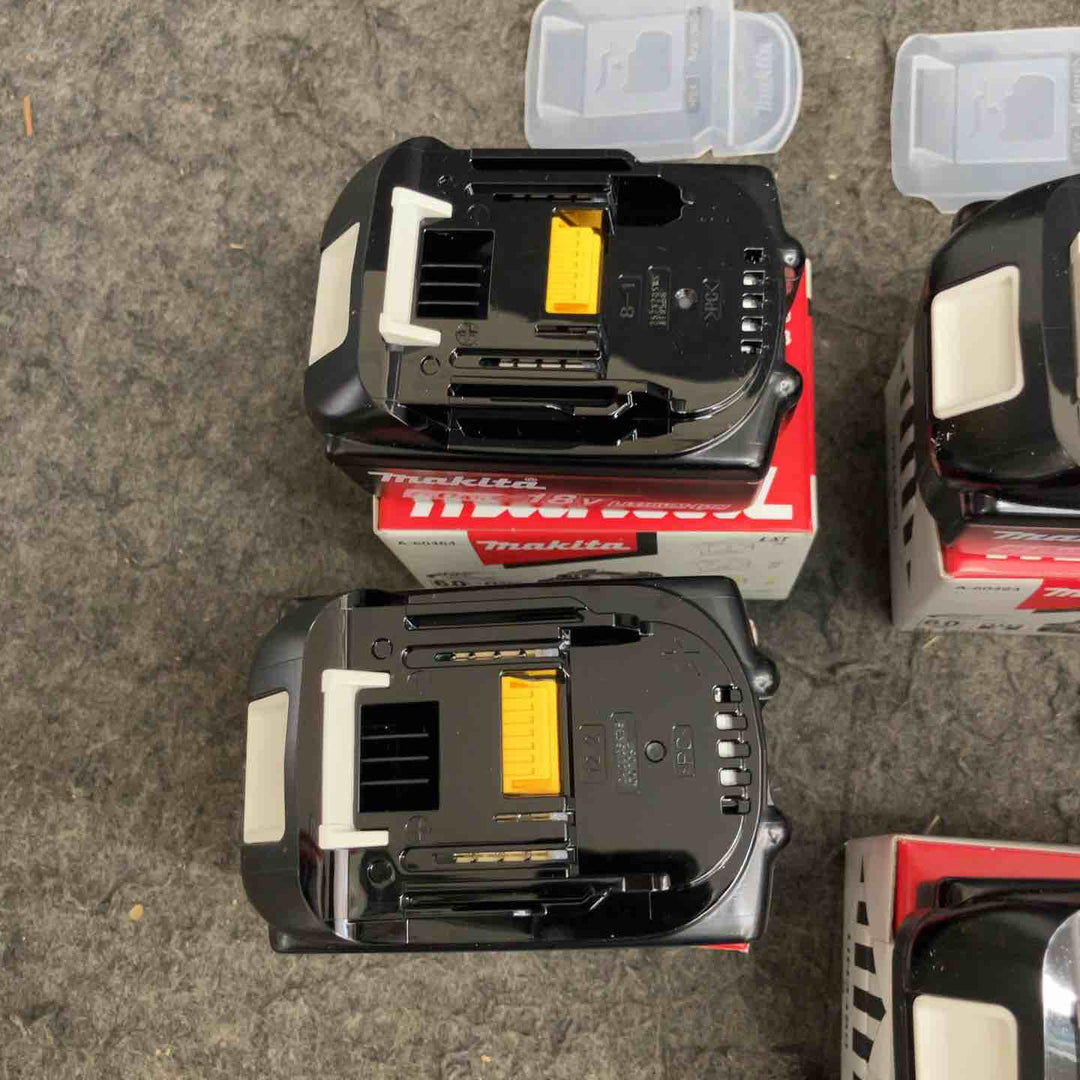 マキタ(makita) リチウムイオンバッテリー 18V/6.0Ah BL1860B まとめ売り 計6点【鴻巣店】