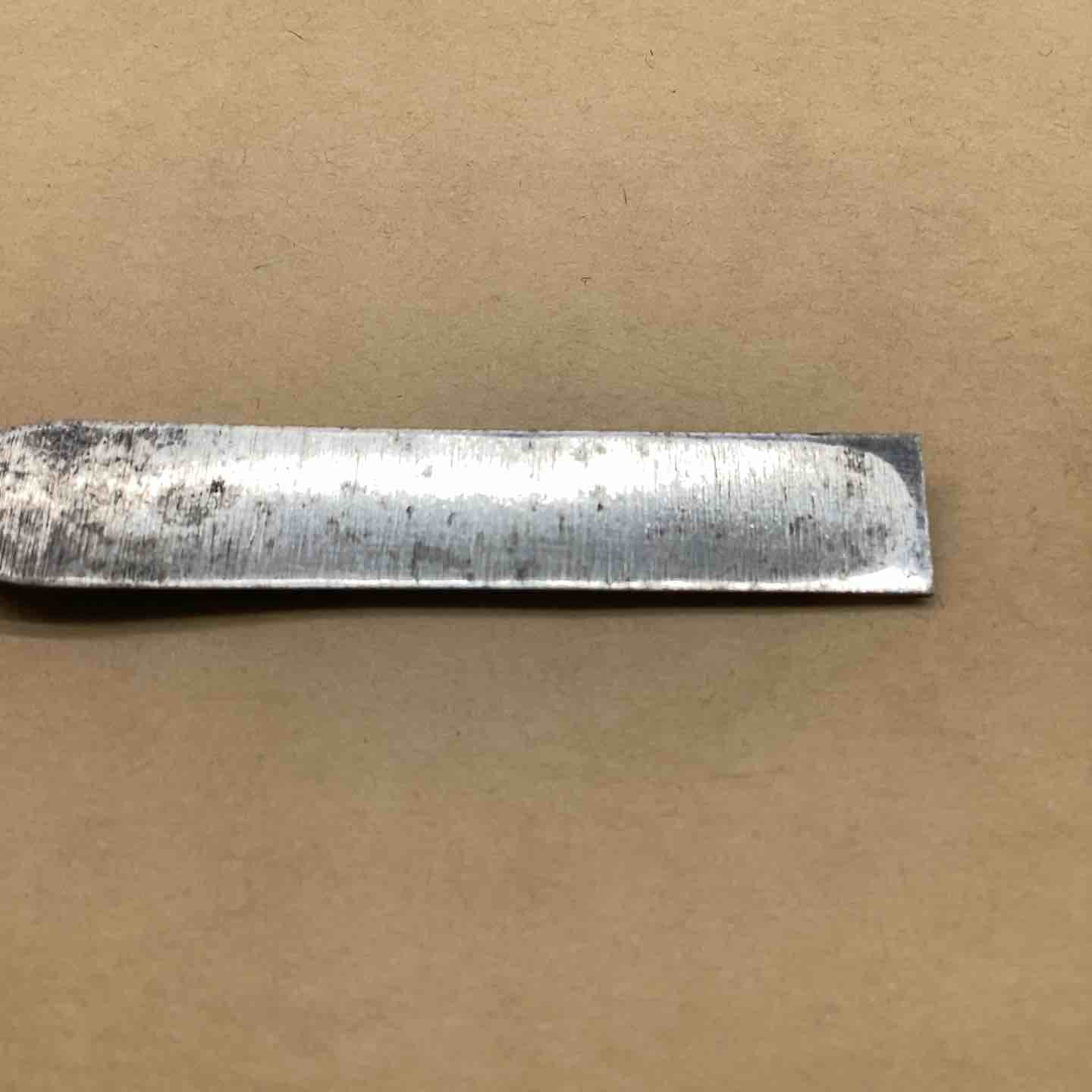 鑿・鉋・大工道具 ブランド不明 刻印有 鑿 名工 突き鑿 細部