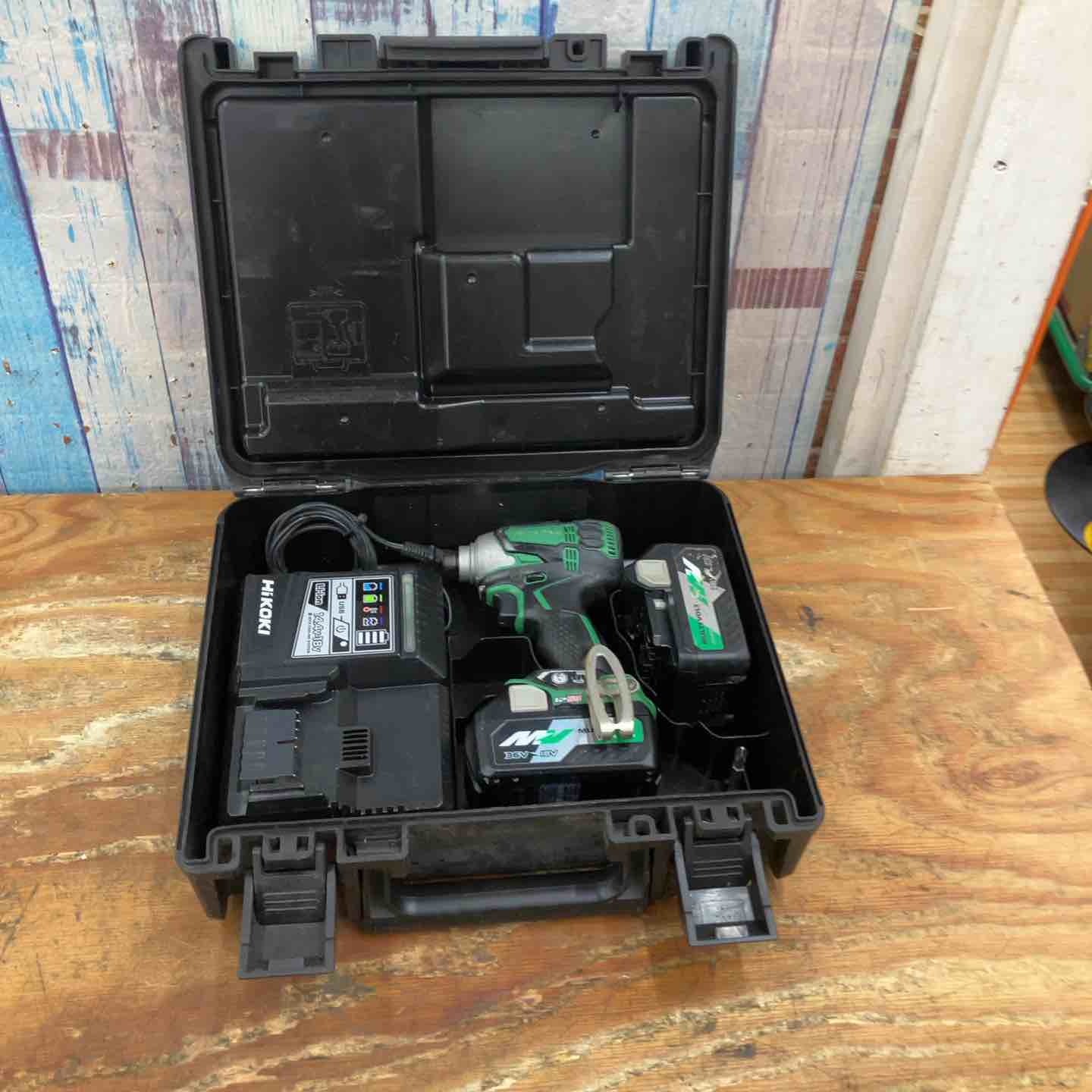 ハイコーキ(HIKOKI ※旧:日立工機) コードレスインパクトドライバー WH36DA(2XPB)【柏店】 ハイコーキ(HIKOKI ※旧:日立工機) コードレスインパクトドライバー