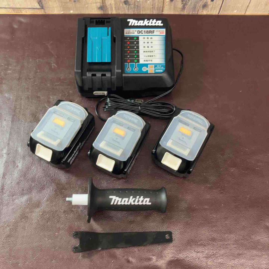 【中古品】マキタ(makita) 100mmコードレスディスクグラインダ GA418DRGX 18V フルセット+バッテリー1個【東大和店】