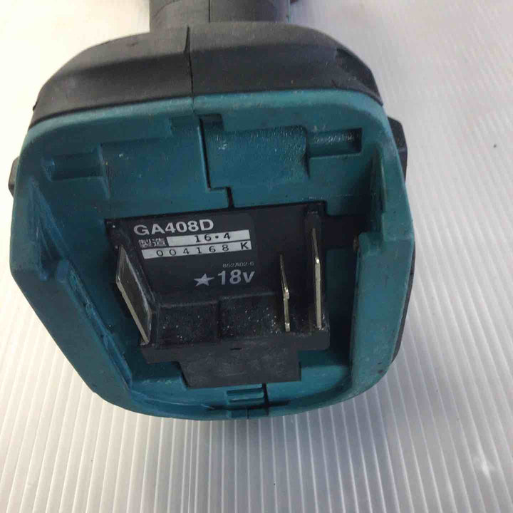 ★マキタ(makita) 100mmコードレスディスクグラインダ GA408DZ【草加店】