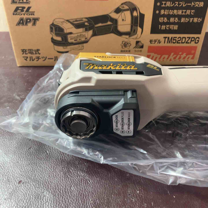 【未使用(店頭展示品)】★マキタ(makita) コードレスマルチツール TM52DZPG(本体のみ) LXT20周年記念限定カラー プレミアムグレージュ【東大和店】