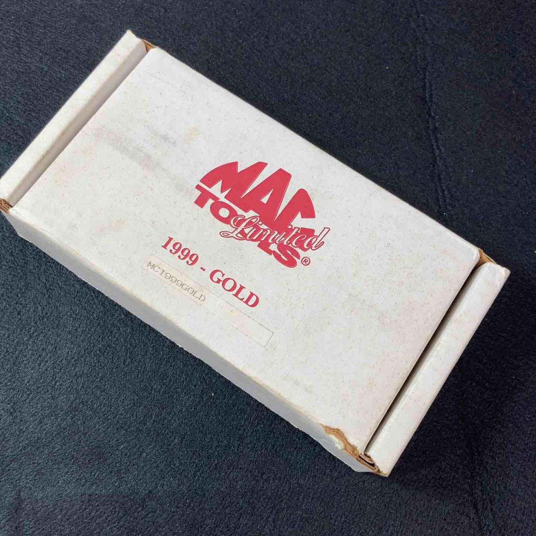 【中古美品】 マックツール(MACTOOLS) 24ｋソケットセット 60周年記念 1999年 GOLD 未使用長期保管品 【東大和店】