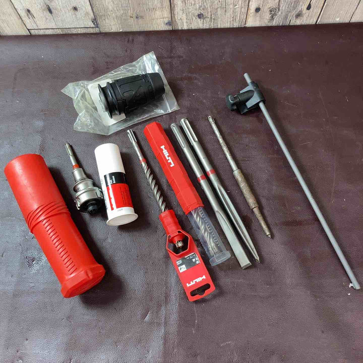 【中古品】ヒルティ(HILTI) ハンマドリル TE40-AVR はつり ビット複数付属 チャック付属【東大和店】
