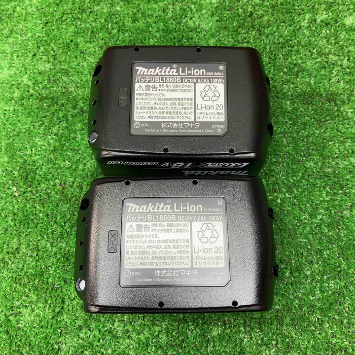 マキタ(makita) リチウムイオンバッテリー 18V/6.0Ah BL1860B【川越店】
