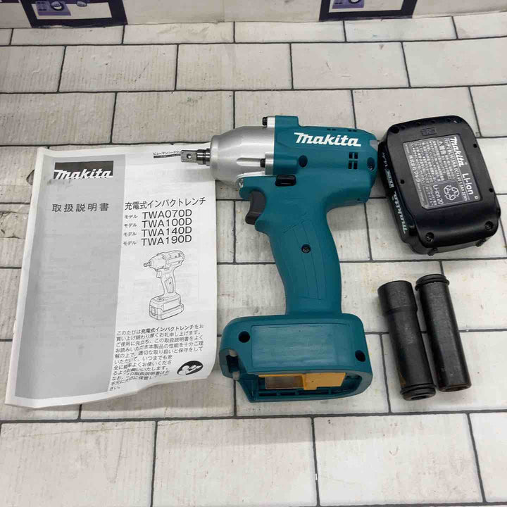 ◇マキタ(makita) 産業用コードレスインパクトレンチ TWA100D【所沢店】
