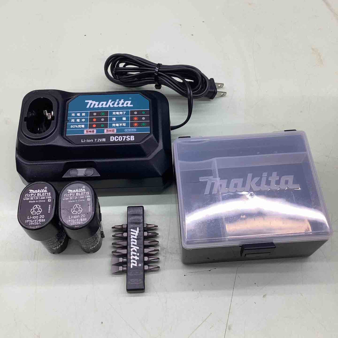 ★マキタ(makita) コードレスドリルドライバー DF012DSHXB【越谷店】