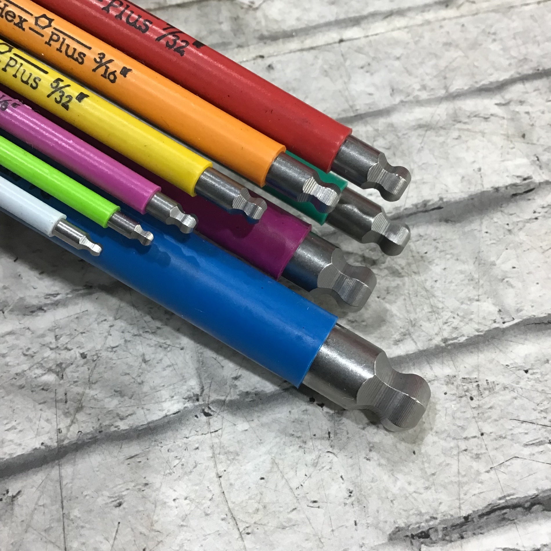 ヴェラ(wera) ステンレスマルチカラーヘックスキーセット 9本組