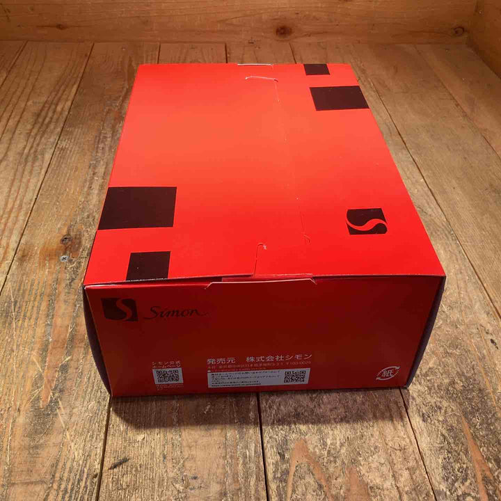 [シモン] 安全靴 編上 SS22 黒 26 cm 3E【所沢店】