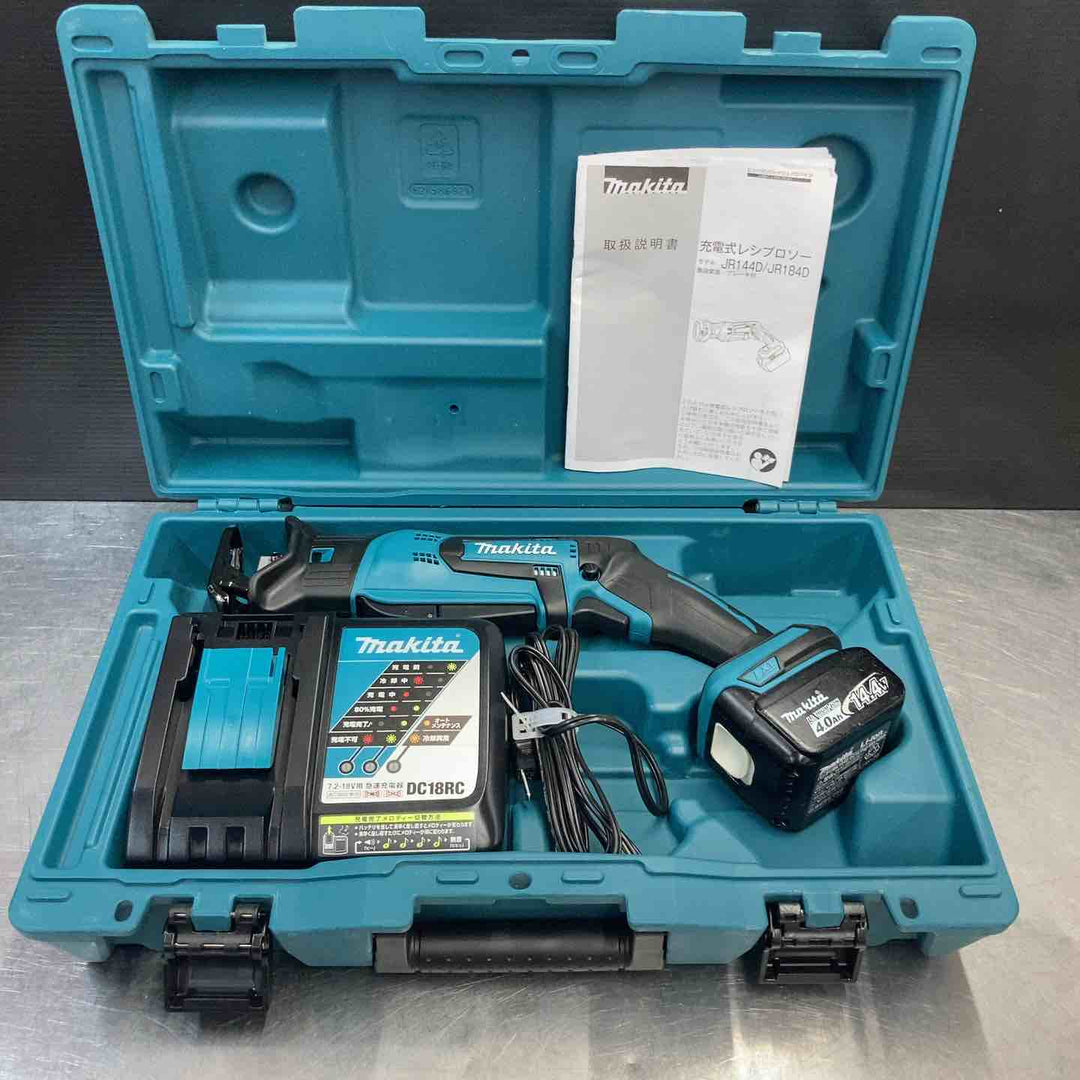 【中古品】 マキタ(makita) コードレスレシプロソー JR144DZ 14.4v バッテリー1個 フルセット 【東大和店】