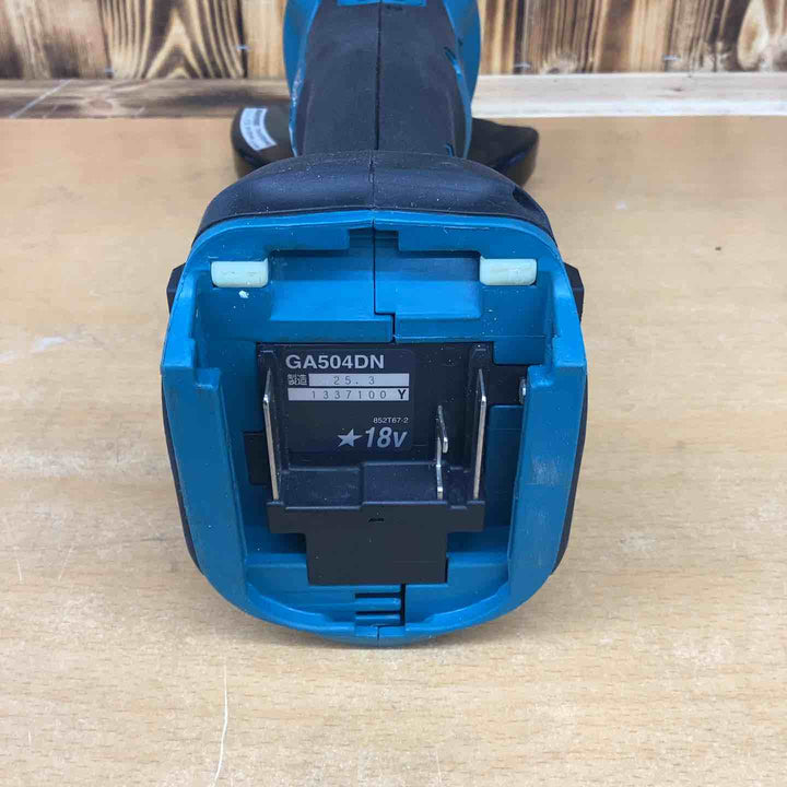 ☆マキタ(makita) 125mmコードレスディスクグラインダ GA504DZN (GA504DN)【越谷店】