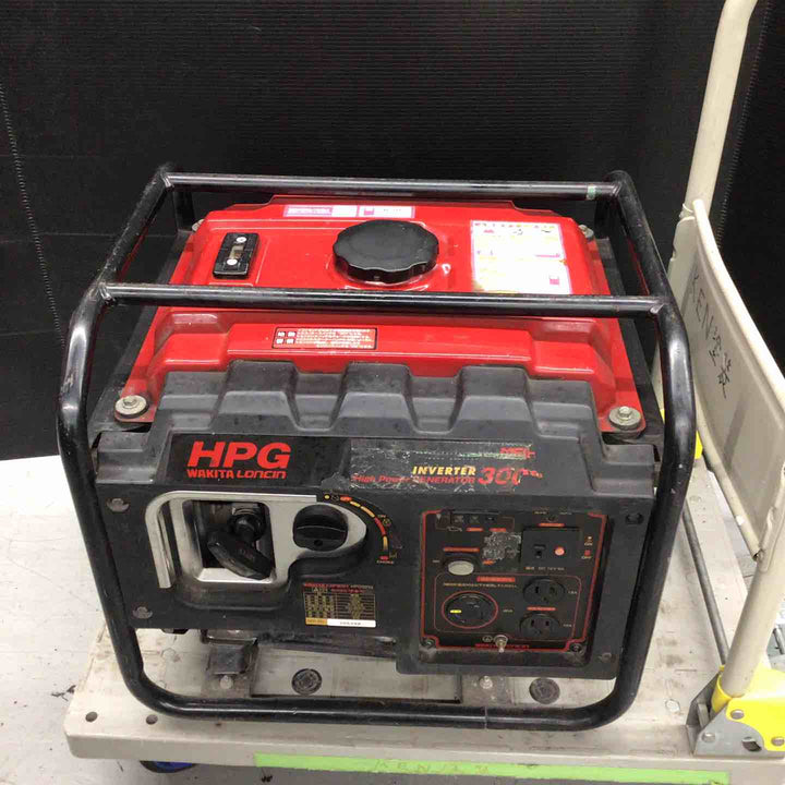 【店頭受取り限定】◇ワキタ(MEIHO) インバーター式ガソリン発電機 HPG3000i 奥行48.4×高さ41.7×幅42cm【戸田店】　台車は付きません