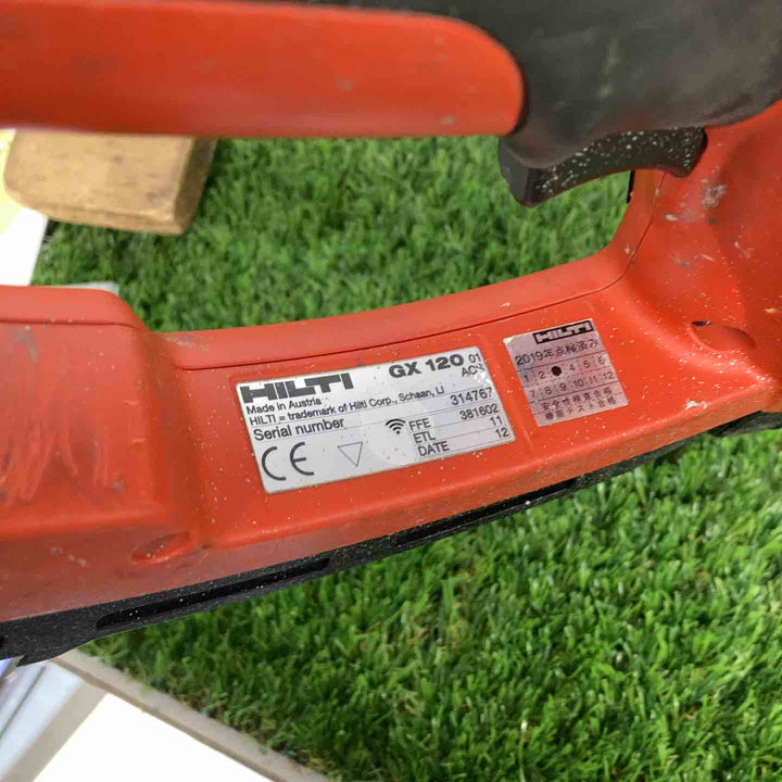 ◇ヒルティ(HILTI) ガス式鋲打機 GX120※純正ガス缶生産終了品【戸田店】