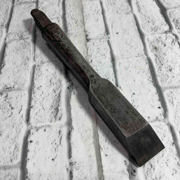 角田 〇正 叩き鑿 刃のみ 刃幅約20mm 【川口店】