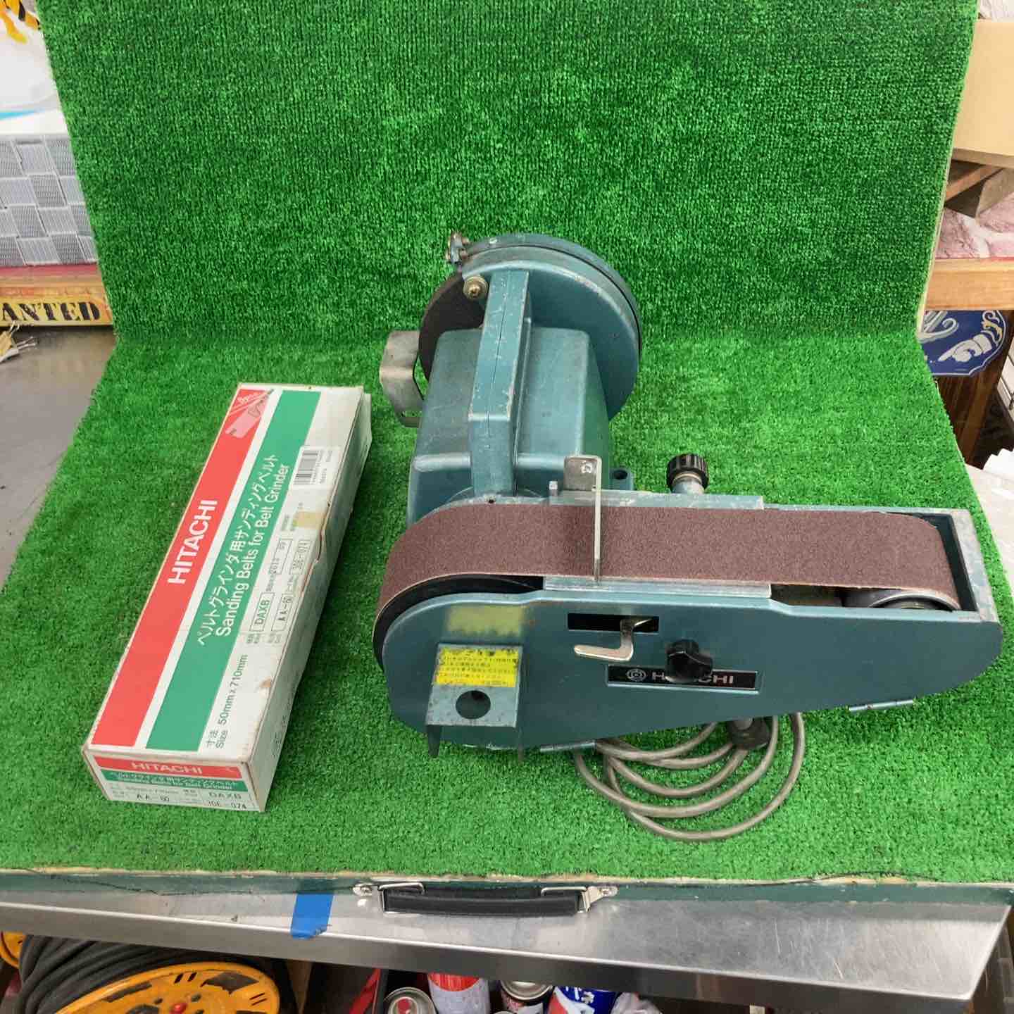 ✨日立　中古　GBT4　卓上グラインダー　３相　200V✨うるま市田場✨ HITACHI/日立 GBT4 両頭グラインダー 205mm 三相200V 卓上電気