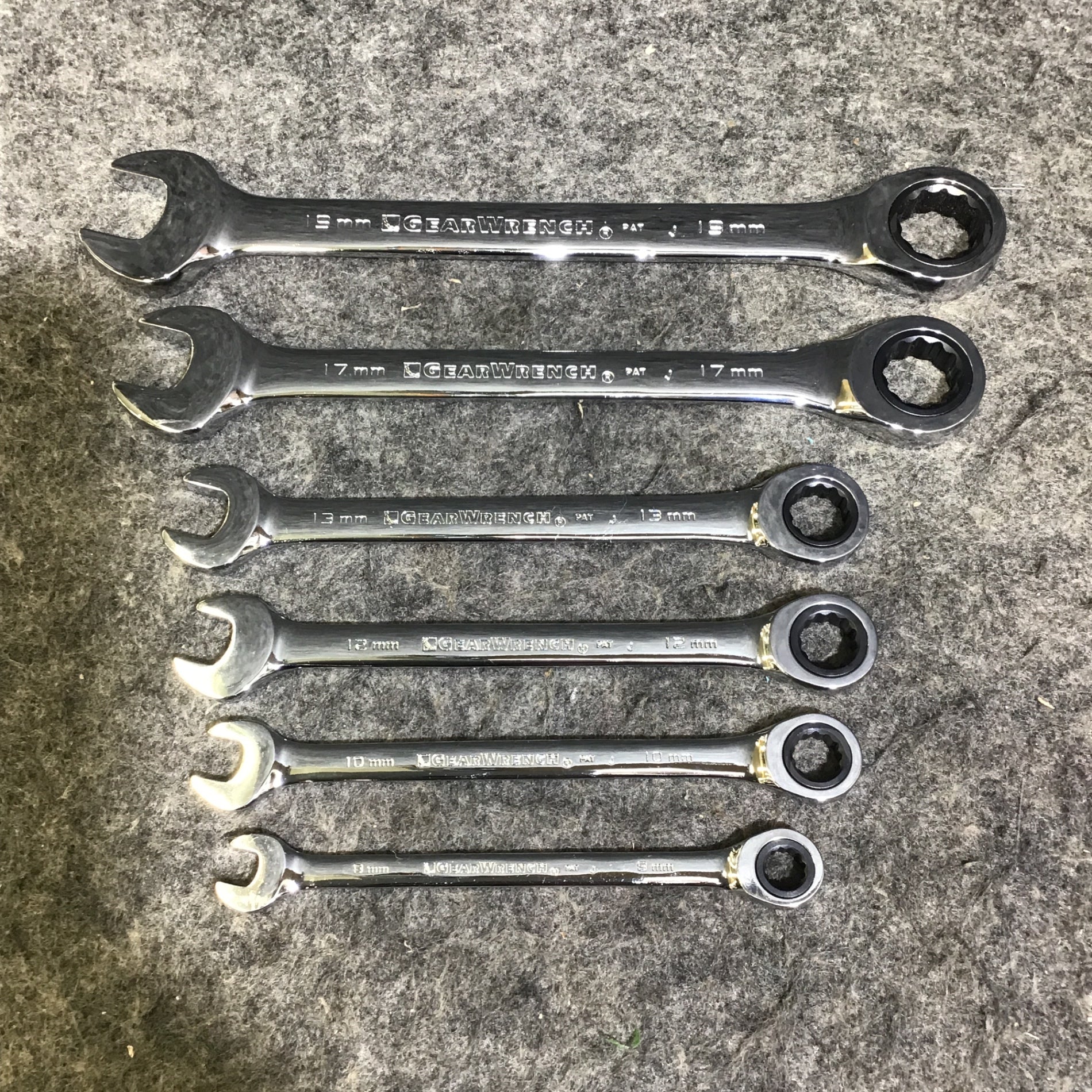 美品】シグネット(SIGNET) コンビネーションギアレンチセット 12本組