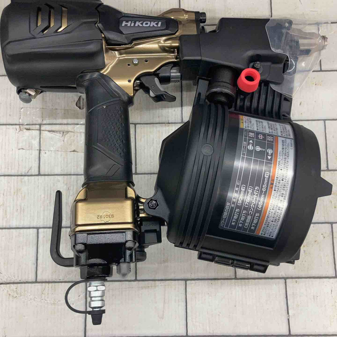 ★ハイコーキ(HIKOKI ※旧:日立工機) 高圧エア釘打ち機 NV90HR2(S)【所沢店】