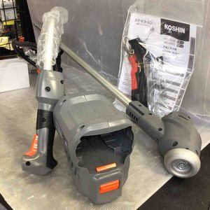 工進(KOSHIN) 36V 5.0Ah 充電式 草刈機 SBC-3650B バッテリー・充電器付 軽量 分割式 Uハンドル【草加店】