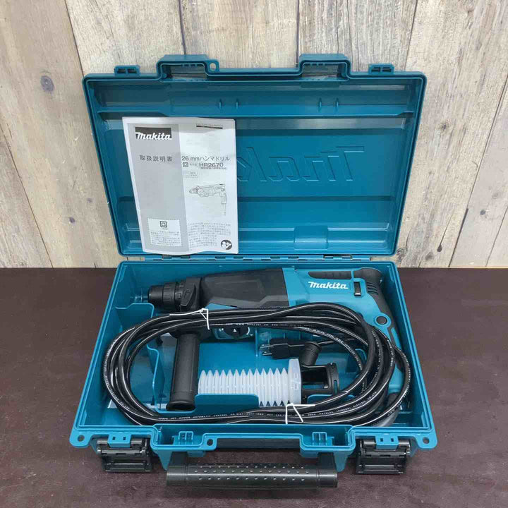 【未使用(店頭展示品)】 マキタ(makita) 26mmハンマドリル HR2670 【東大和店】