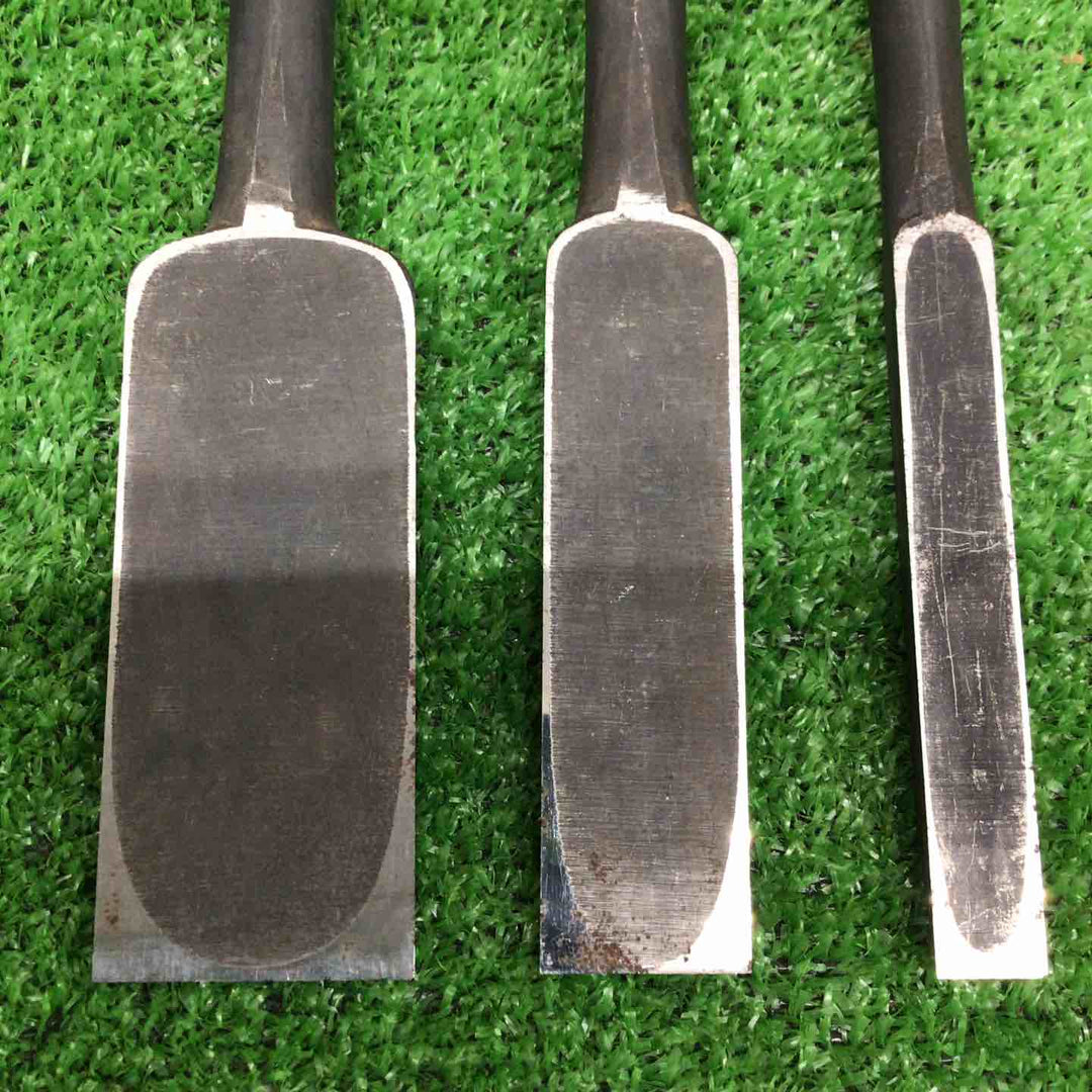 【中古・現状品】 正道 銘 鑿 のみ ＊3本組 【鴻巣店】