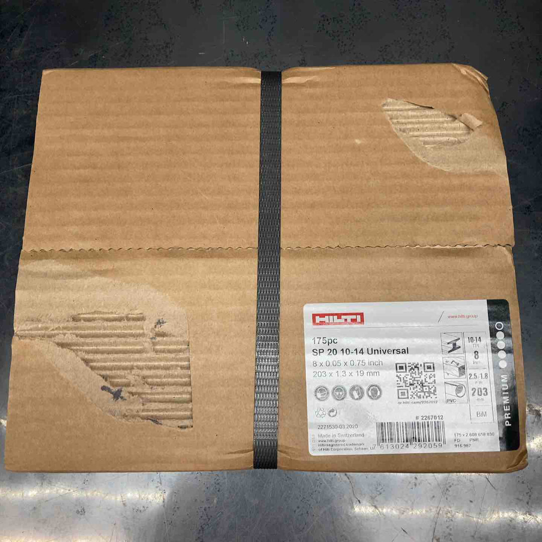 ◇ヒルティ(HILTI) レシプロソーブレード SP20 10-14Univaesal(175pc) 203mm×1.3mm×19mm #2267012【川越店】