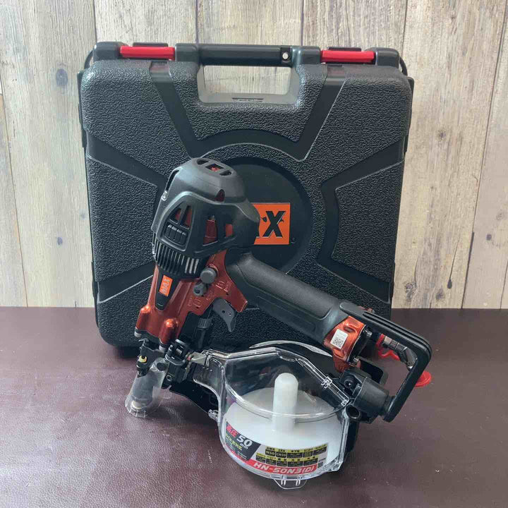 【中古美品】 マックス(MAX) 50mm 高圧エア釘打ち機 HN-50N3(D)-R 【東大和店】