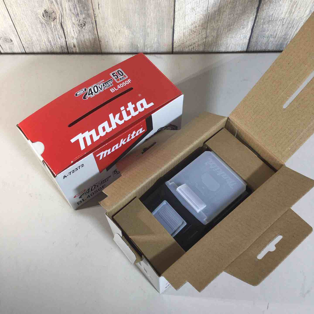 【未使用品】 純正 マキタ makita リチウムイオンバッテリー 40Vmax/5.0Ah BL4050F 2個 バッテリー 40V 【戸田店】