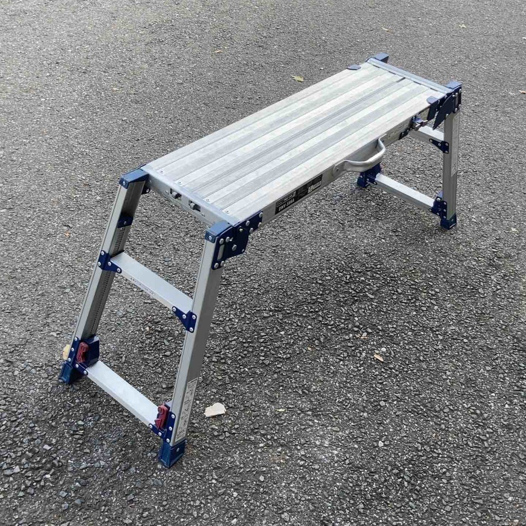 【店頭受取り限定】◇ピカ(Pica) 4脚アジャスト式天板スライド式足場台 DWV-S86A【所沢店】