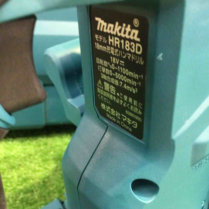 マキタ(makita) コードレスハンマドリル HR183DZKV【町田店】