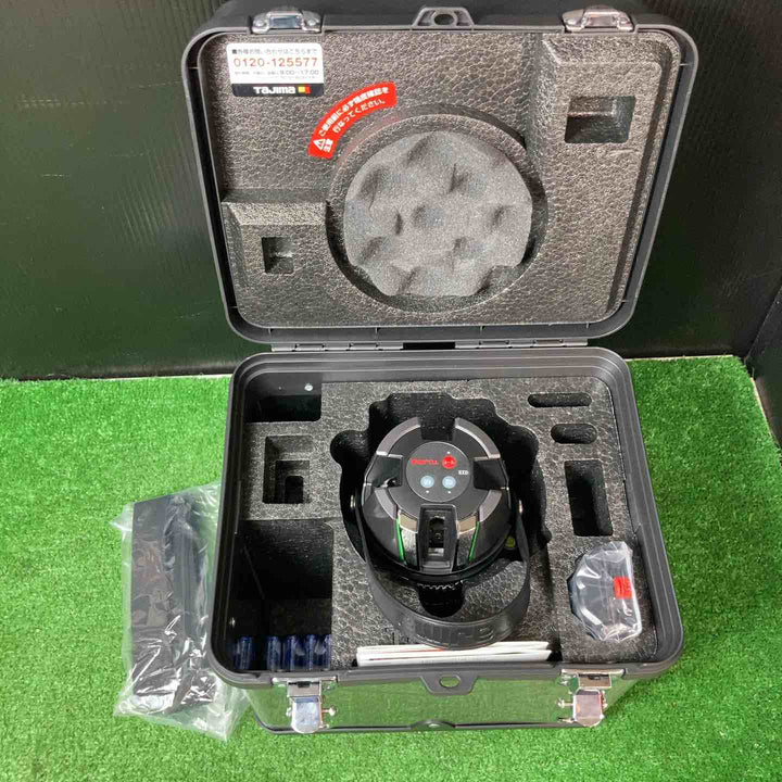 ★タジマ(Tajima)グリーンレーザー墨出し器 ZEROG2-KYRSET 本体+受光器+三脚+ケースセット 矩・横・両縦レーザー/3WAY【岩槻店】