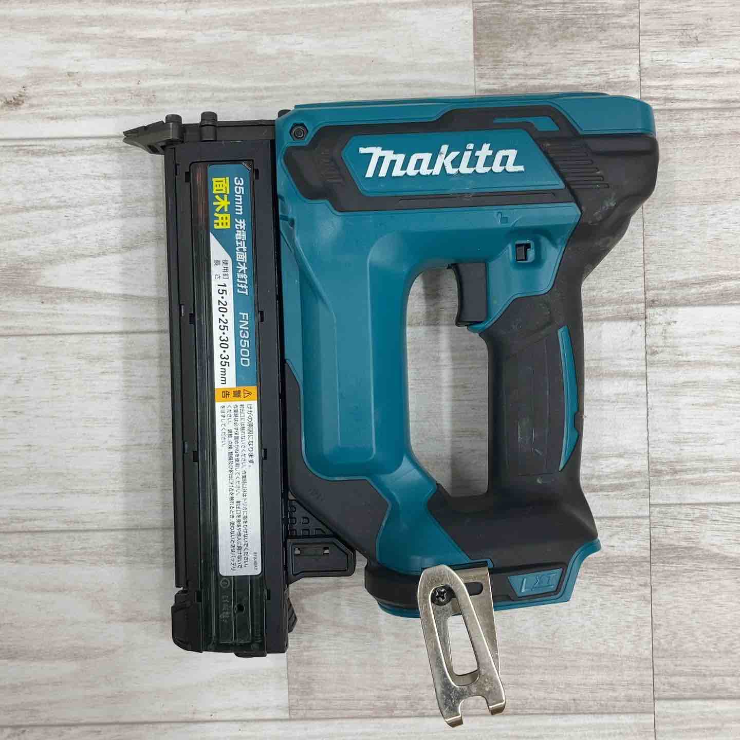 中古品 makita マキタ 18V 35mm 充電式 ピンタッカ PT353DZ 本体のみ 