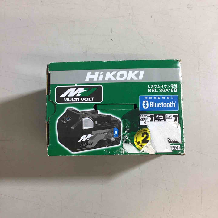 ★ハイコーキ(HIKOKI ※旧:日立工機) リチウムイオンバッテリー 36V/2.5Ah BSL36A18B【戸田店】